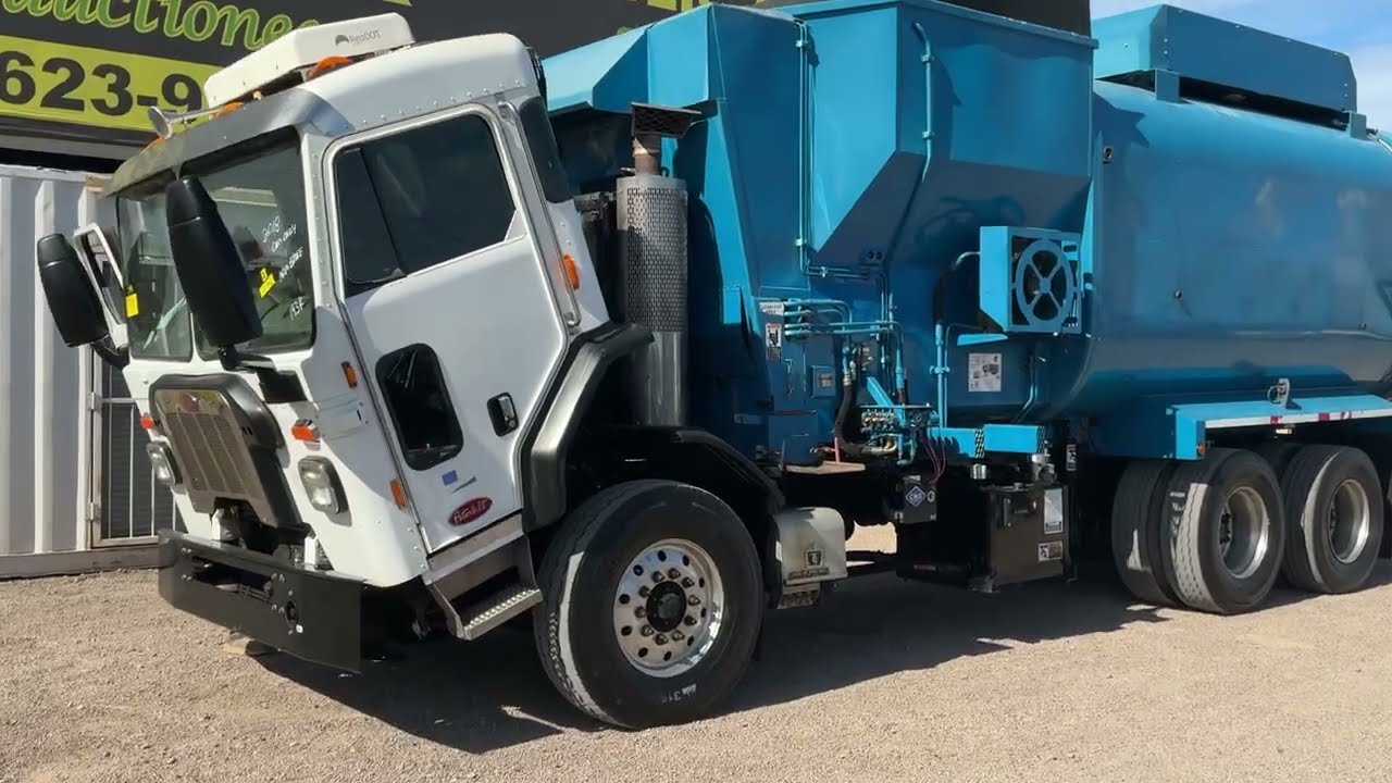 2018 Peterbilt 520 Garbage Truck For Virtual Auction February 14th, 2026