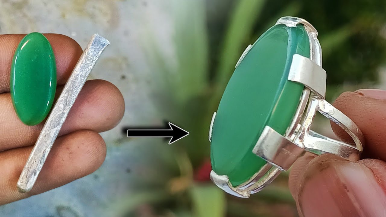 handmade ring at home - custom jewelry - finger ring for men's - YouTube