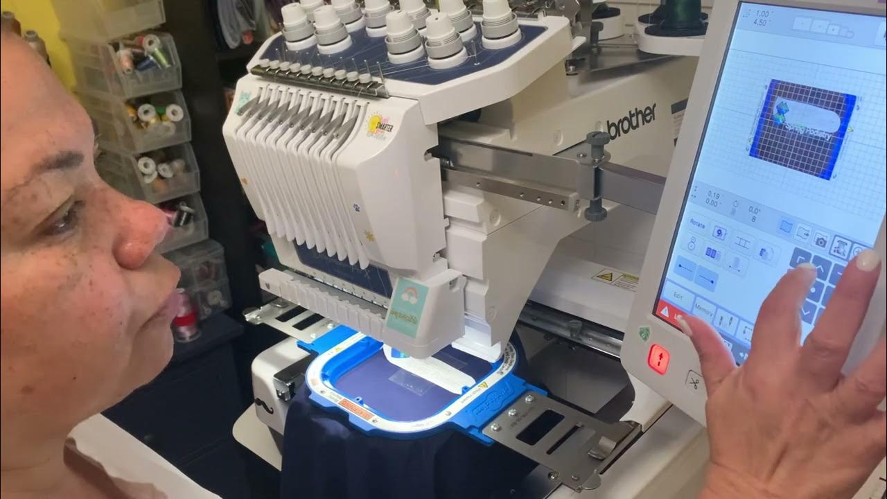 How to Embroider Medical Scrubs! Working on Customer Orders! Embroidery