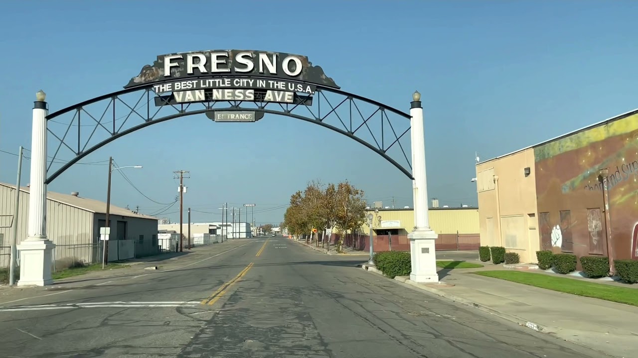 Fresno California, (The not so downtown)