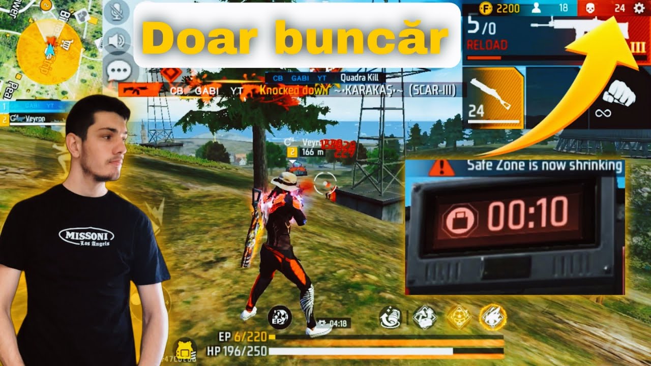 Cu lut de la Buncăr tot meciul, 24 killuri🤯