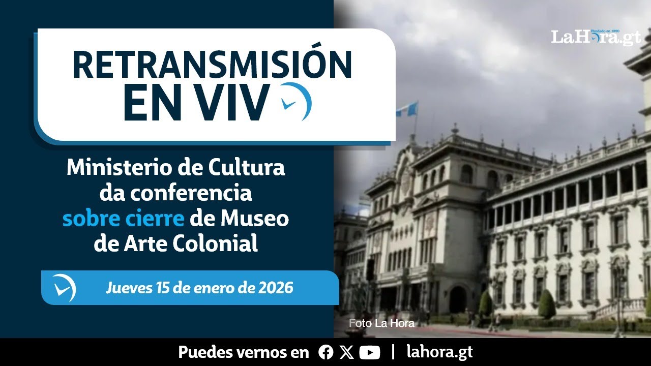 Retransmisión: Ministerio de Cultura da conferencia sobre cierre de Museo de Arte Colonial