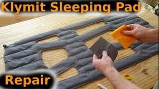 How to find and fix a leak in your sleeping pad - Klymit Xlite