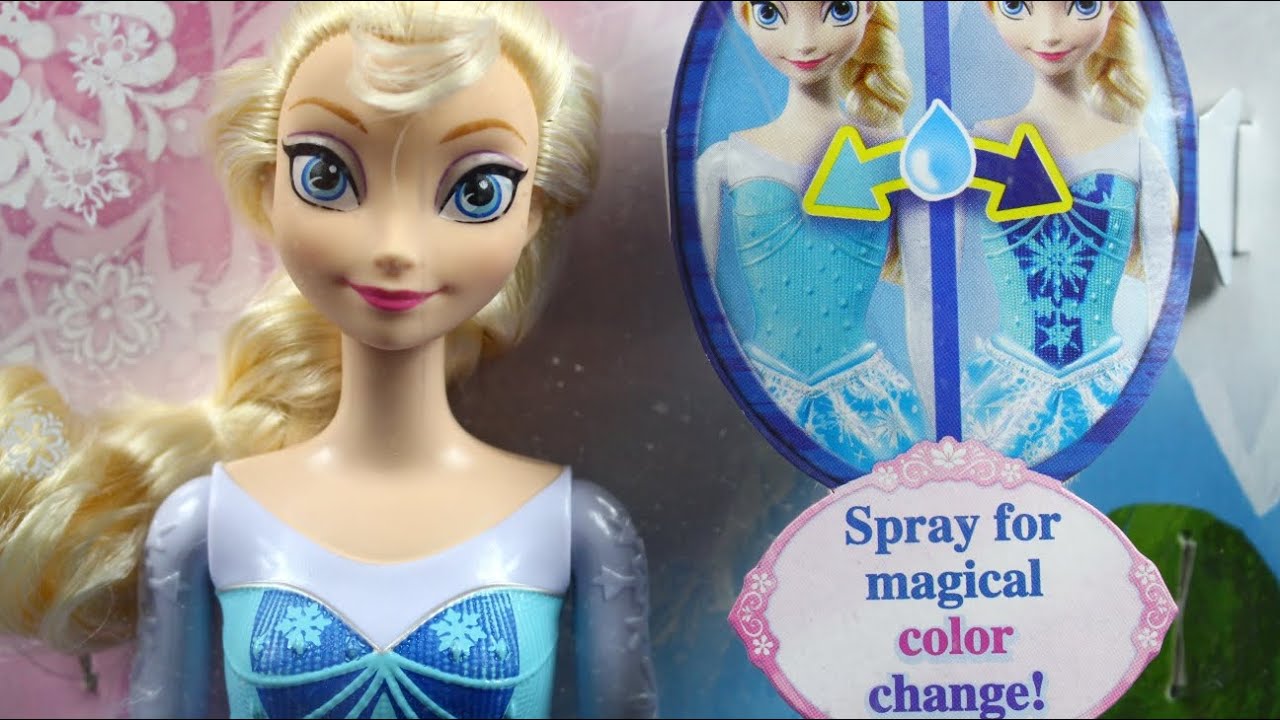 Royal Color Change Elsa Doll / Эльса изменение цвета - Frozen - Mattel ...
