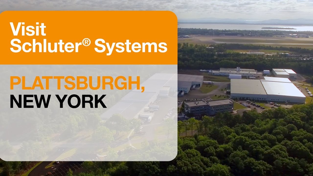 Visit Schluter Systems Plattsburgh Ny Youtube
