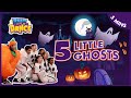 5 Little Ghosts | Preschool Dance | Learn To Count | Ready Set Dance Nursery Rhymes &amp; Kids Songs
