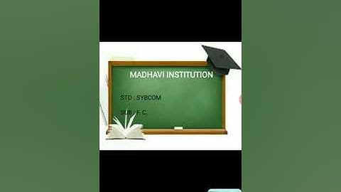 S.Y Bcom SEM III F.C Lec 1