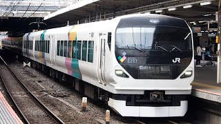 2020/06/25 【車輪削正返却】 E257系 NA-06編成 大宮駅 | JR East: E257 Series NA-06 after Turning Wheels at Omiya