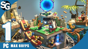 LEGO Bricktales Walkthrough Gameplay (No Commentary) | Intro: Tutorial & the Jungle - Part 1