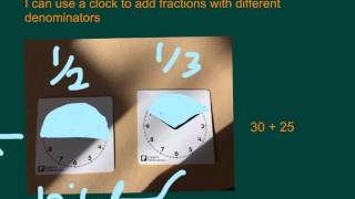 Fifth grade clocks and fractions - AH