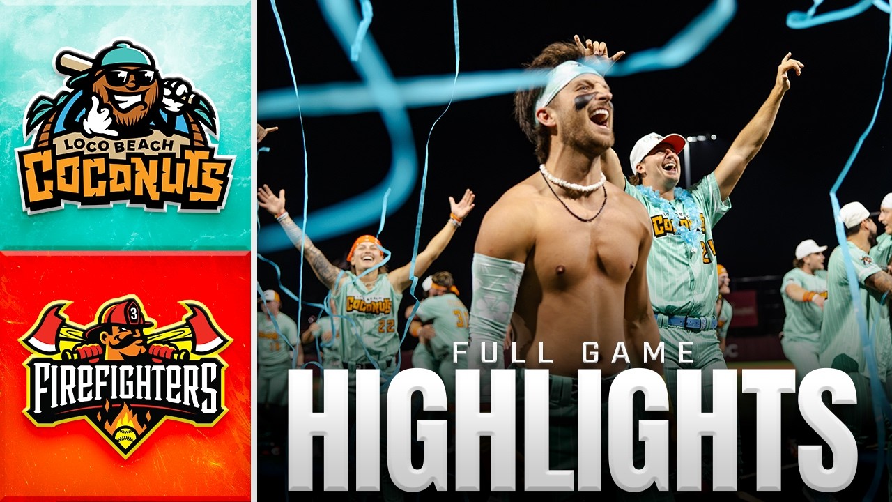 Loco Beach Coconuts vs Firefighters SEASON OPENER Highlights!