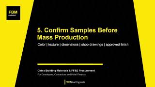 How to Source Building Materials from China | FBM Sourcing
