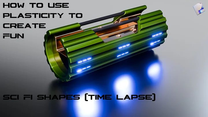 How to Use Plasticity to Create Sci Fi Forms Time Lapse