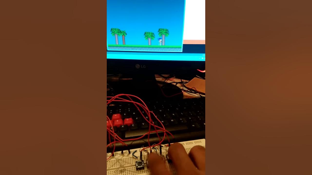 Arduino Game controller DIY on Breadboard (EASY ) - YouTube