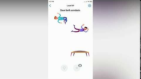 Easy Game - Save both acrobats - Level 69 solution