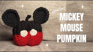 how to crochet a mickey mouse pumpkin