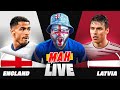 ENGLAND 3-0 LATVIA FIFA WORLD CUP QUALIFIERS WATCH ALONG! | MAH LIVE