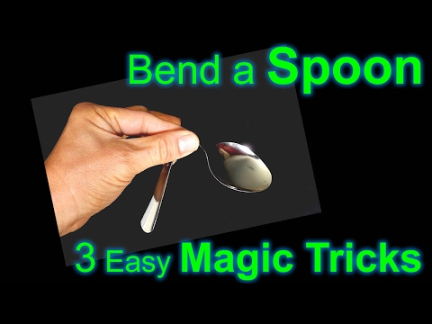 How to Bend a Spoon - Learn Three Magic Tricks