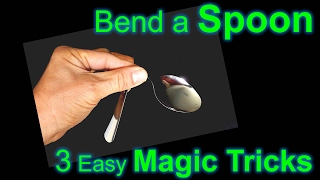 How to Bend a Spoon - Learn Three Magic Tricks