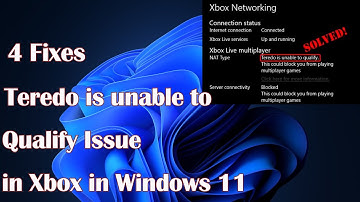 Teredo is unable to qualify problem in Windows 11 - 4 Fix for Xbox