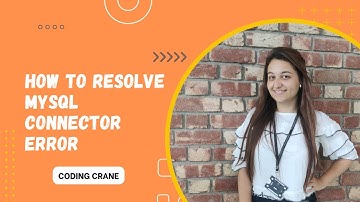How to Resolve Mysql Con Error | import mysql.connector ModuleNotFoundError: No module named mysql