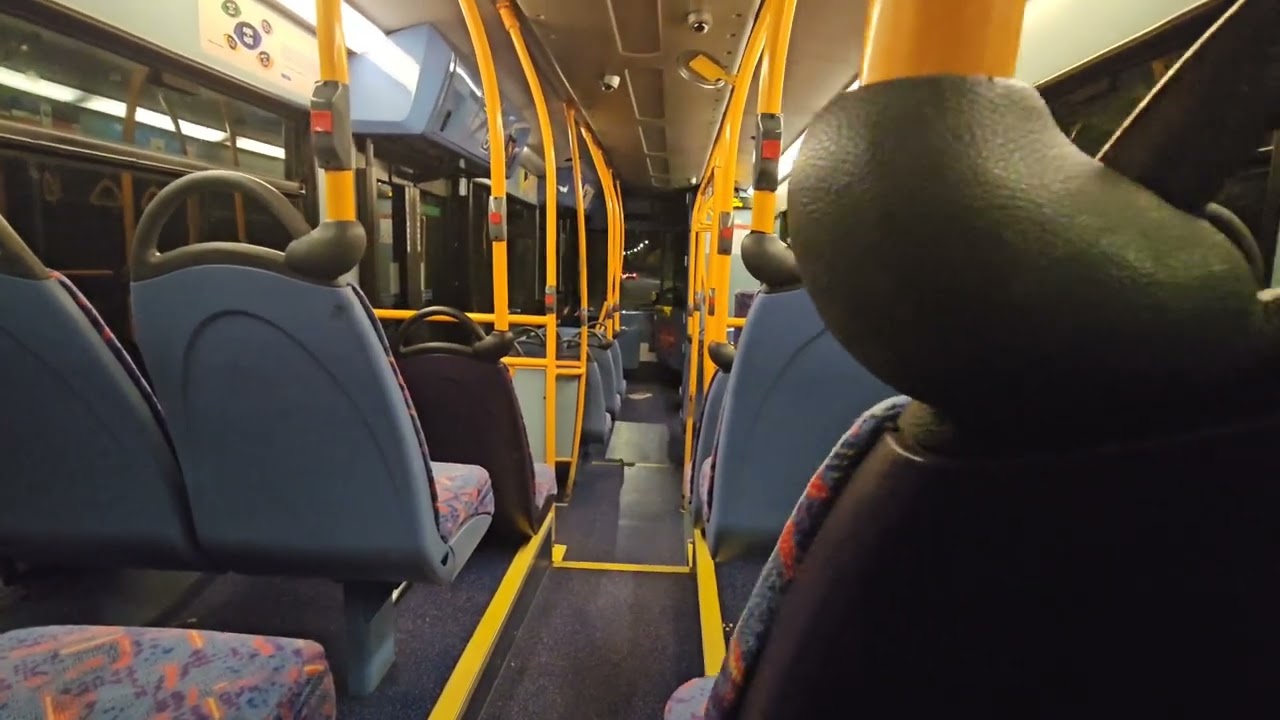 Metroline Enviro200 gets put through it's paces on a late night run.