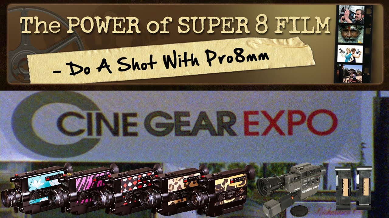 Super 8 at Cine Gear 2012 'Do A Shot With Pro8mm!' 06/02/2012