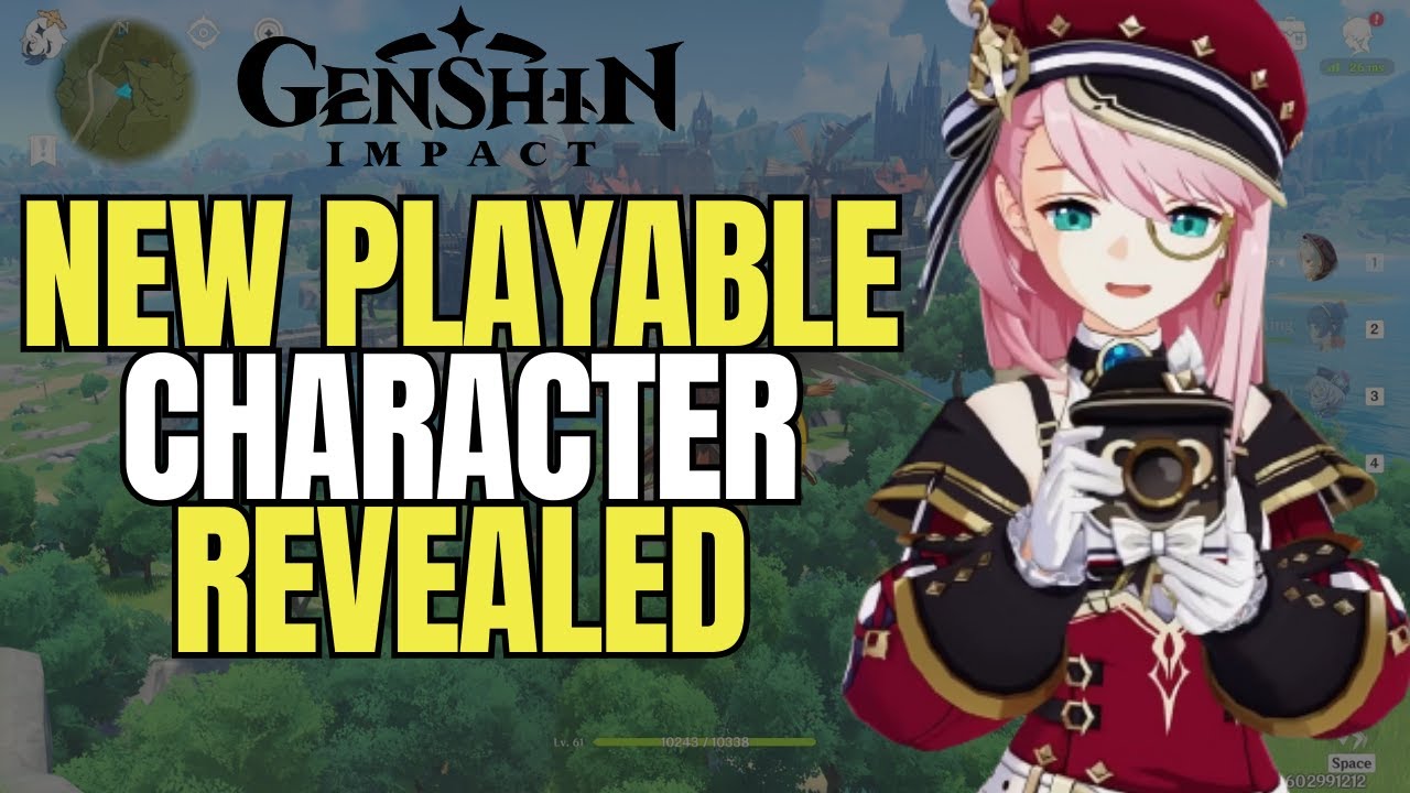 Genshin Impact Leak Meet Charlotte, the Cryo Catalyst GameChanger