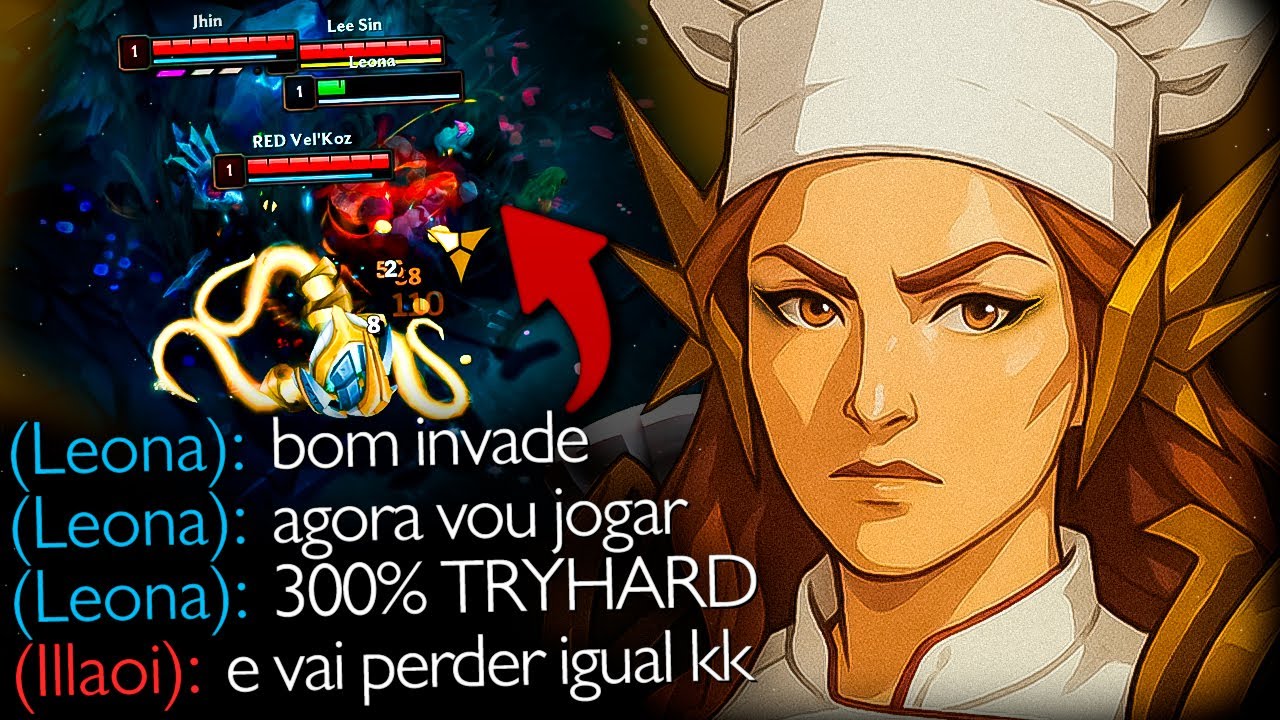 M4LDITOS ME INVADIRAM DE LEONA JUNGLE E TIVE QUE TRYHARDAR KKKKKKKK