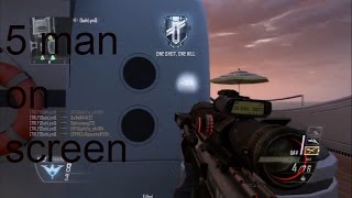 BO2: DSR 5 man on screen on Hijacked