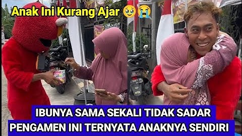 Anak Jadi Pengamen Momen Haru Anak Rantau Pulang Kampung Kasih Kejutan Nyamar Jadi Pengamen