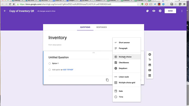 Google QR Inventory