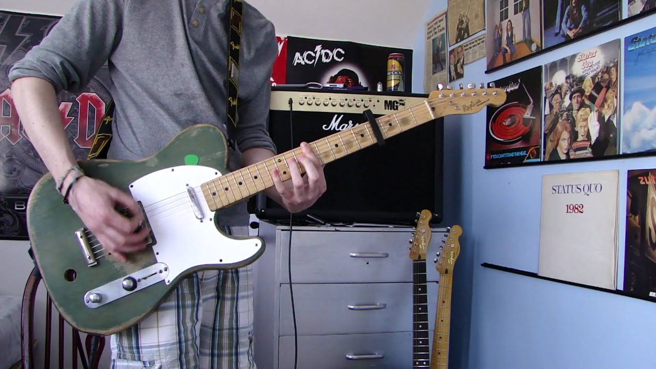 Francis Rossi Replica Telecaster (Down Down)