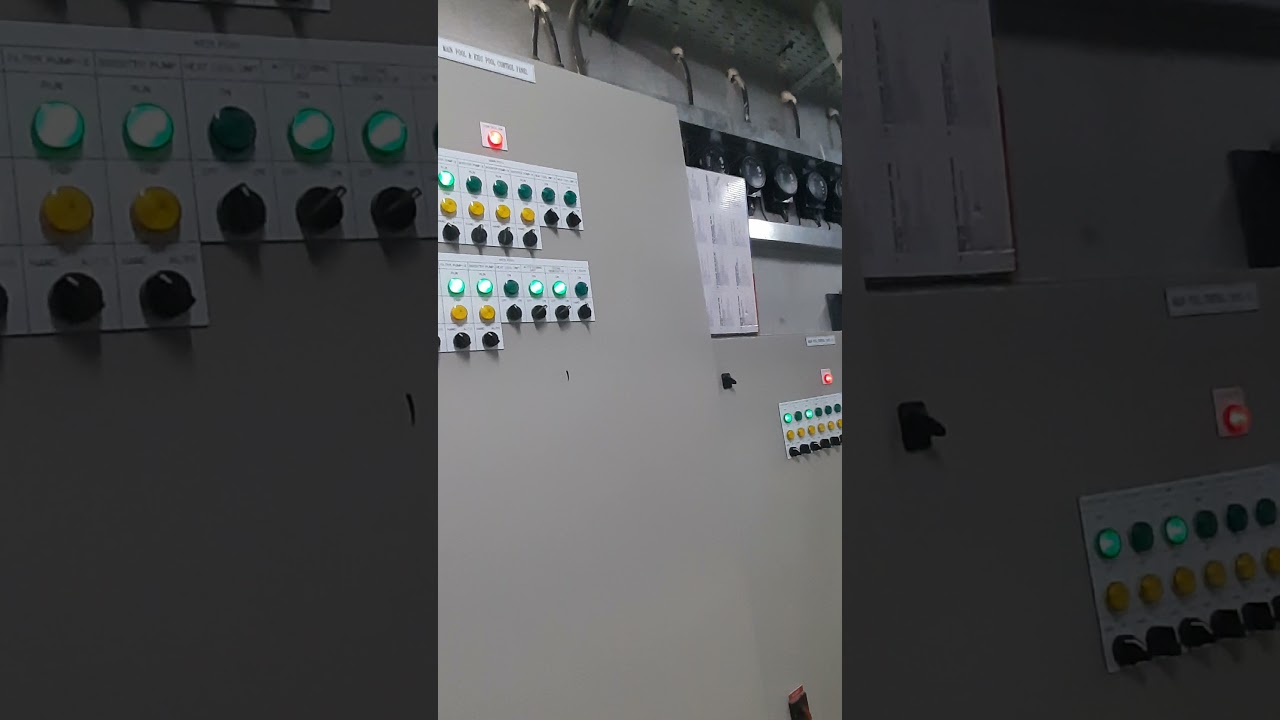 swiming pool pump Room