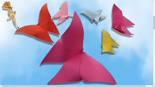 Origami facile : 🦋 Papillon le plus facile