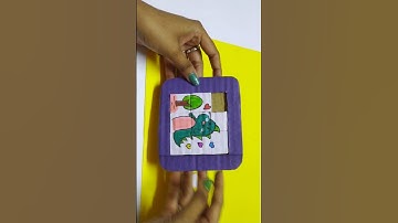 How to make a Puzzle Game from Card Board #viralvideo #shortvideo #shortvideo #craft