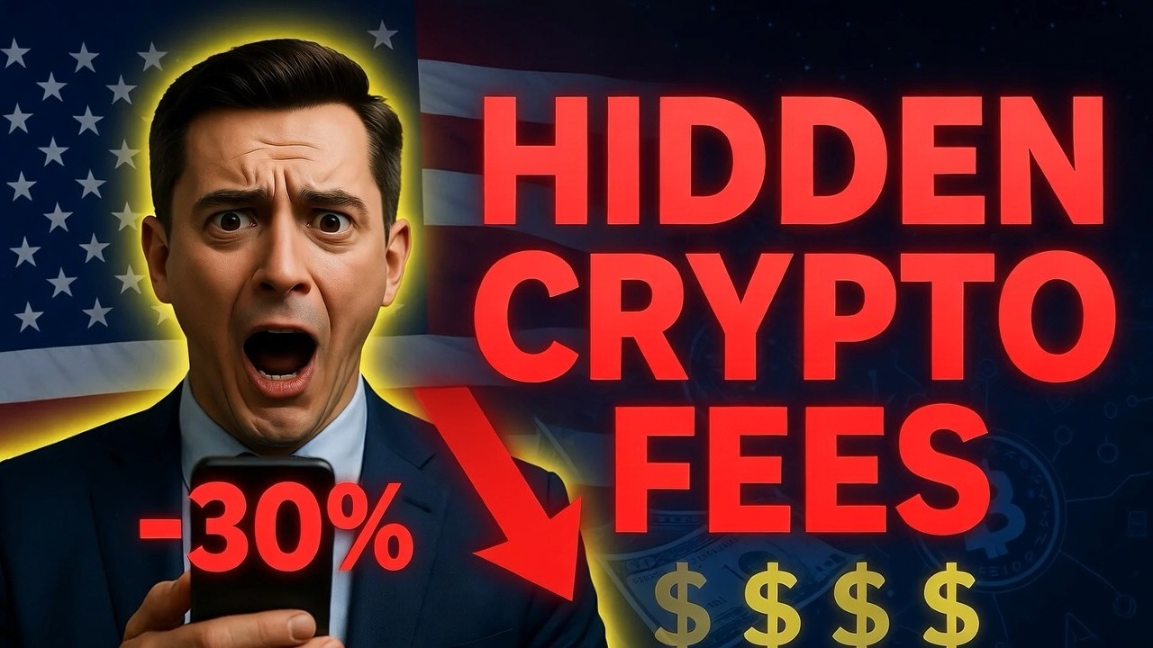 Hidden Crypto Fees in the USA 🚨 How Exchanges Quietly Take 30% of Your Profits!