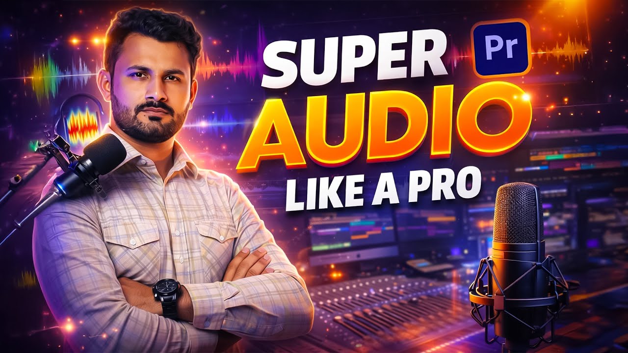 How to Make Your Voice Sound Professional for Any Video | Sound Like Pro Creator | Pro Audio Editing