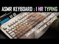 ASMR Keyboard : 1 Hour Typing / Original Samsung DT-35 Membrane / 구 DT-35 멤브레인 키보드 타건음