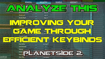 PlanetSide 2 - Analyze This: Improving Your Game Through Efficient Keybinds
