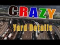 UNION RAILROAD Pt 3. CRAZY YARD DETAILS & LOUD TRAINS!!