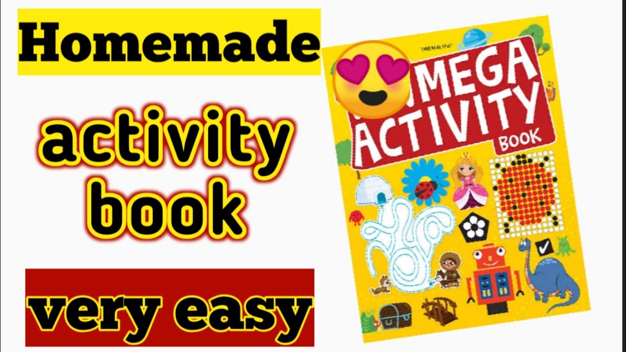 homemade-activity-book-how-to-make-activity-book-at-home-diy-activity-book-diy-game-book-diy