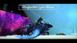 Final Fantasy XIV - Bluefeather Lynx Mount Final Fantasy XIV - Bluefeather Lynx Mount
