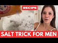 SALT TRICK FOR MEN RECIPE - 🛑 ALERT 🛑- HOW TO DO  BLUE SALT TRICK FOR MEN - BAKING SODA  TRICK