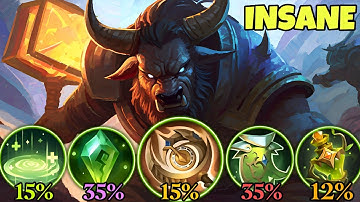 MINOTAUR INSANE MAGIC BUILD UNLIMITED REGENERATION | PURE SUSTAINABLE!! 😧