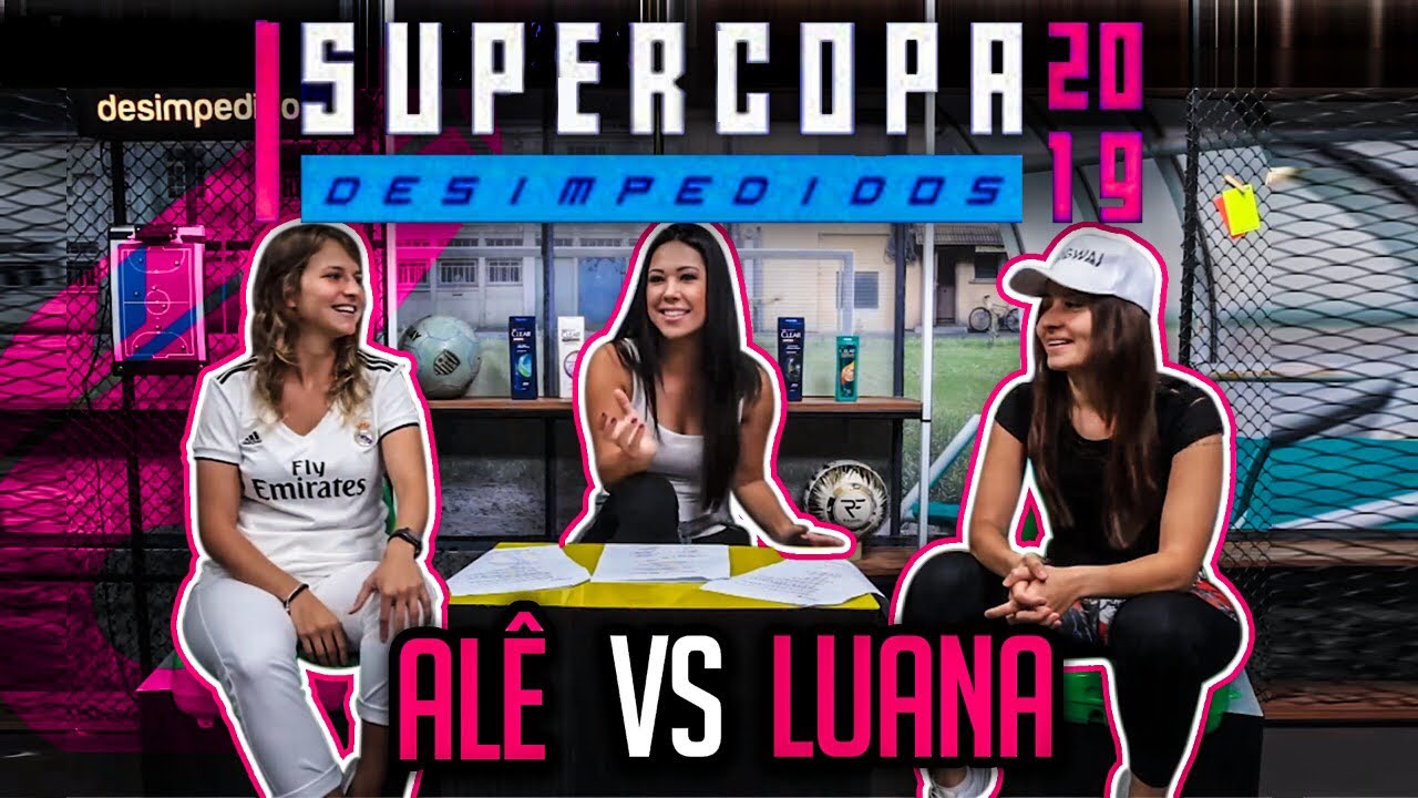 ALE XAVIER vs LUANA MALUF quem é MELHOR nas Embaixadinhas!? (Resenha SuperCopa)