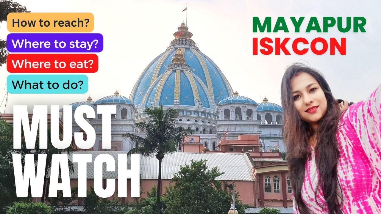 Mayapur ISKCON Temple | 1 day Mayapur Tour | Mayapur Tour from Kolkata