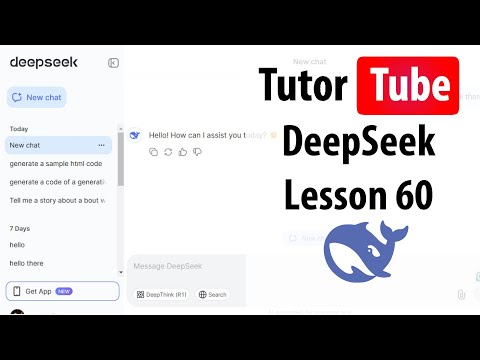 DeepSeek - Lesson 60 - Getting Cooking Help