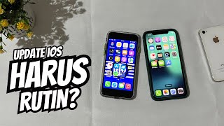 IPHONE KALAU TIDAK UPDATE IOS APAKAH BAHAYA? ‼️