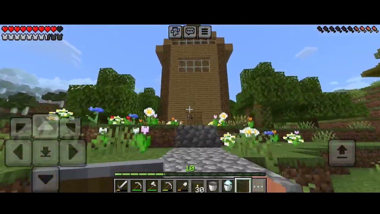 Playing Minecraft and a conversation with nobody 😁 